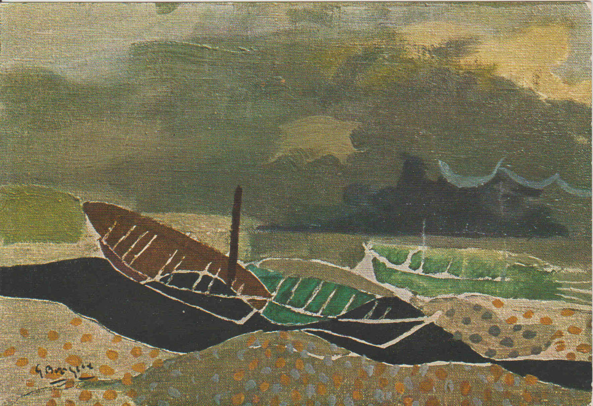 POSTAL 62524 : Los barcos. Galeria Maeght. Paris. Francia