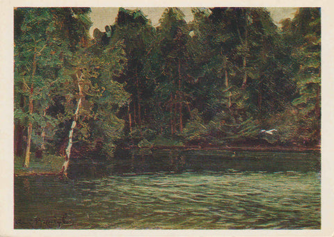 POSTAL 62535 : A.M.BACHEUOB. Arboles. Rusia