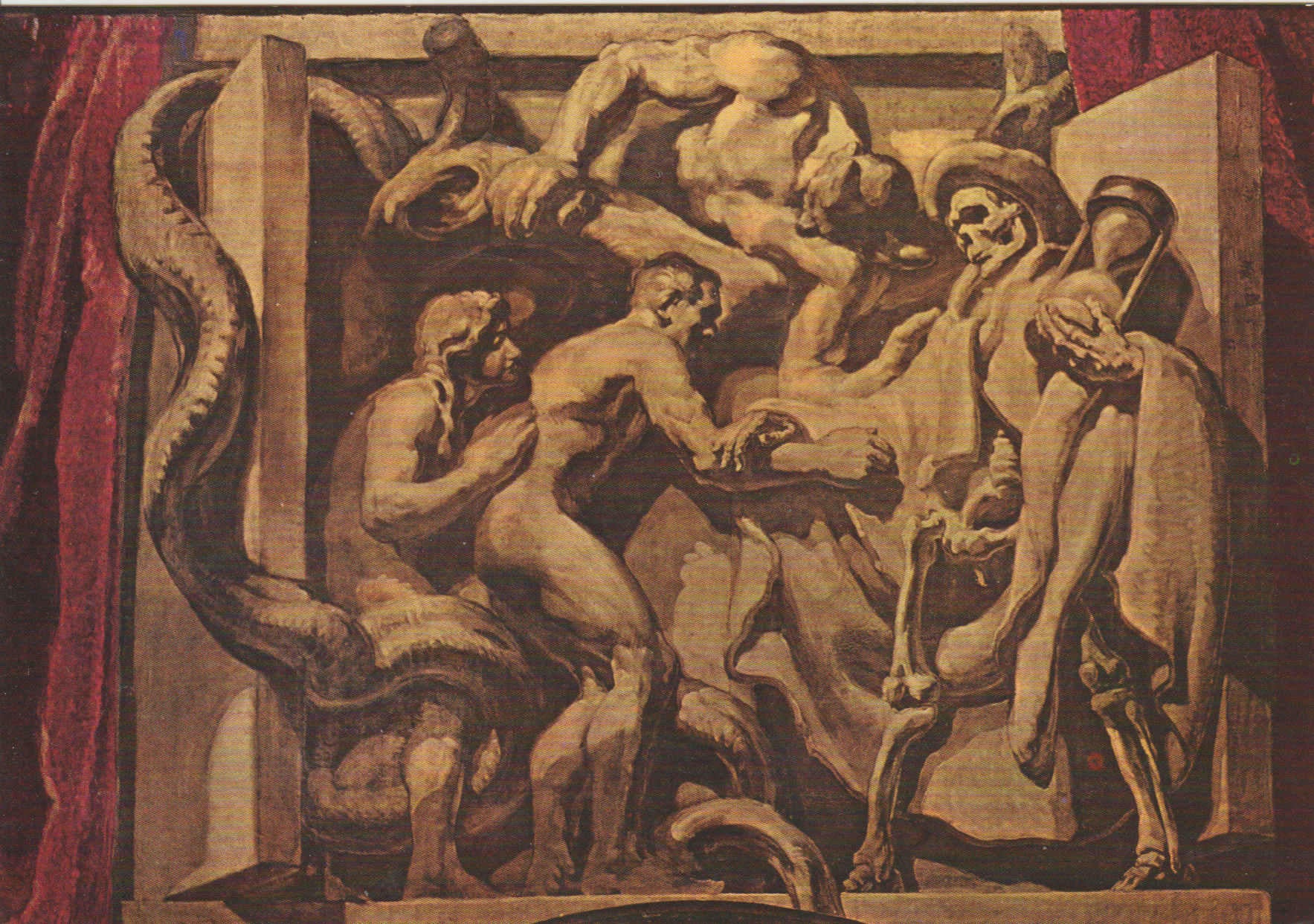POSTAL 62539 : Consorcio de la humanidad con la muerte. Vich Catedral. España