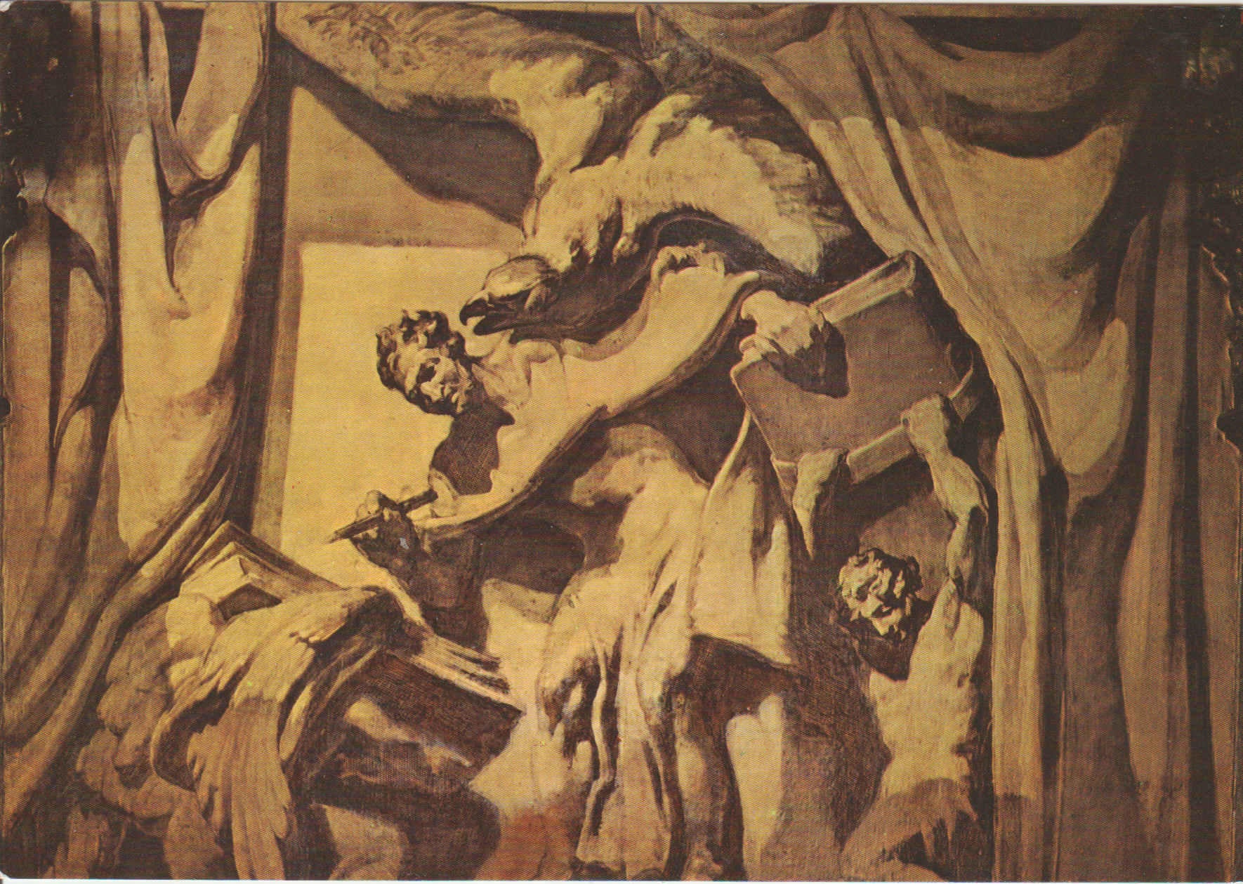 POSTAL 62542 : San Juan apostol y evangelista. Vich Catedral. España
