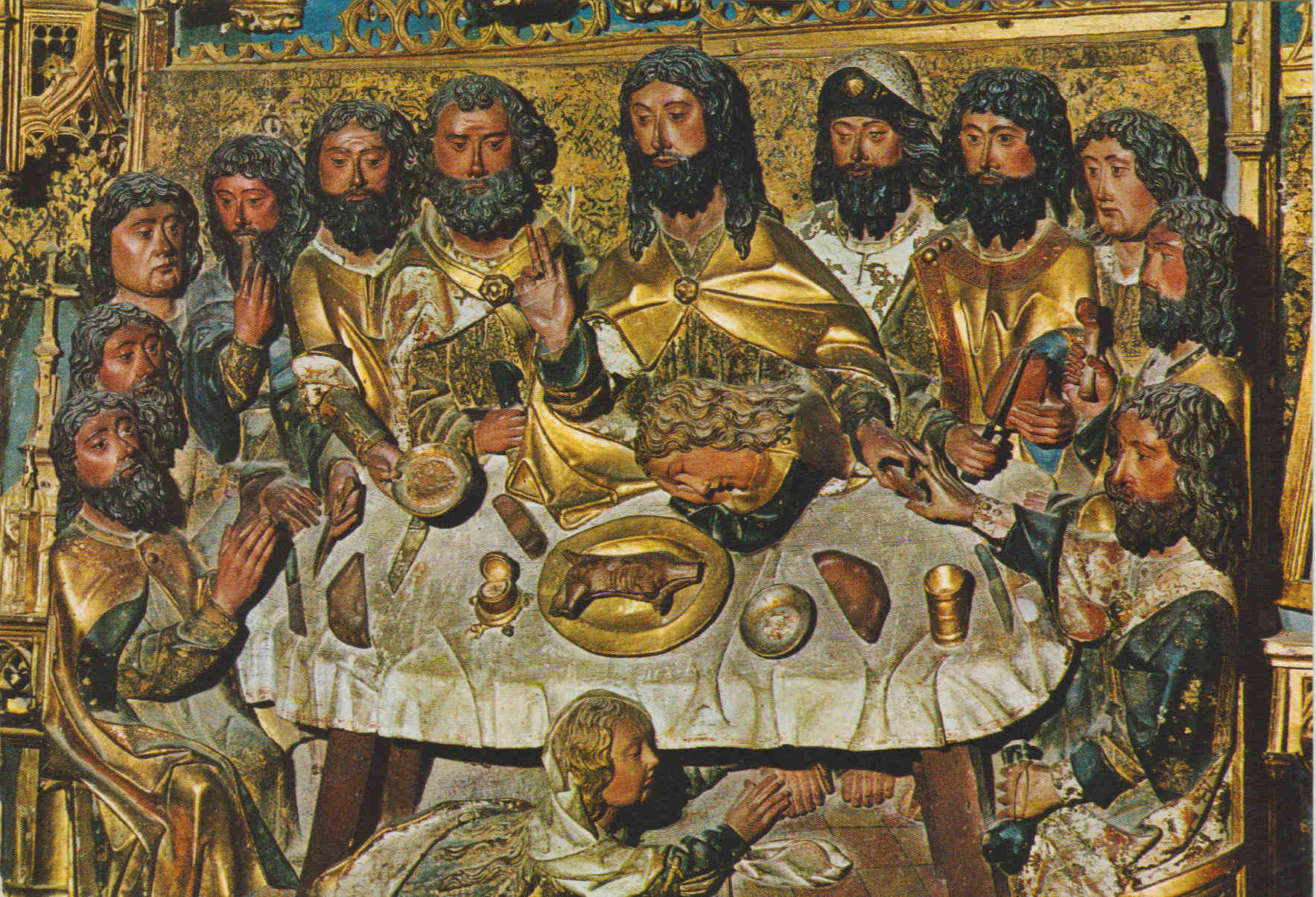POSTAL 62553 : Ultima Cena. Burgos. España