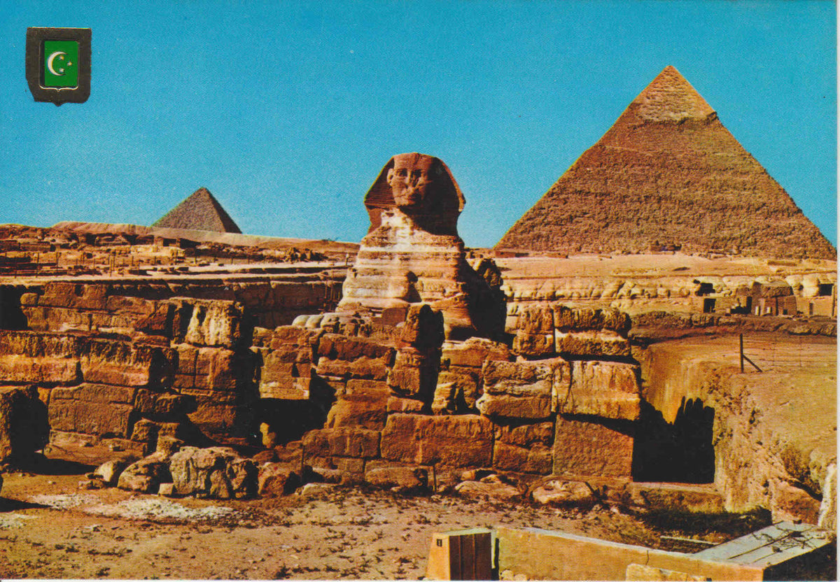 POSTAL 62562 : Las Piramides de Kephren y Mycerinos. Giza. Egipto
