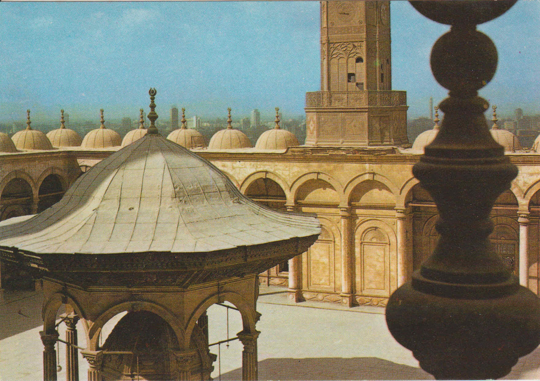 POSTAL 62564 : Patio de la mezquita de Mohamed Ali. El Cairo. Egipto