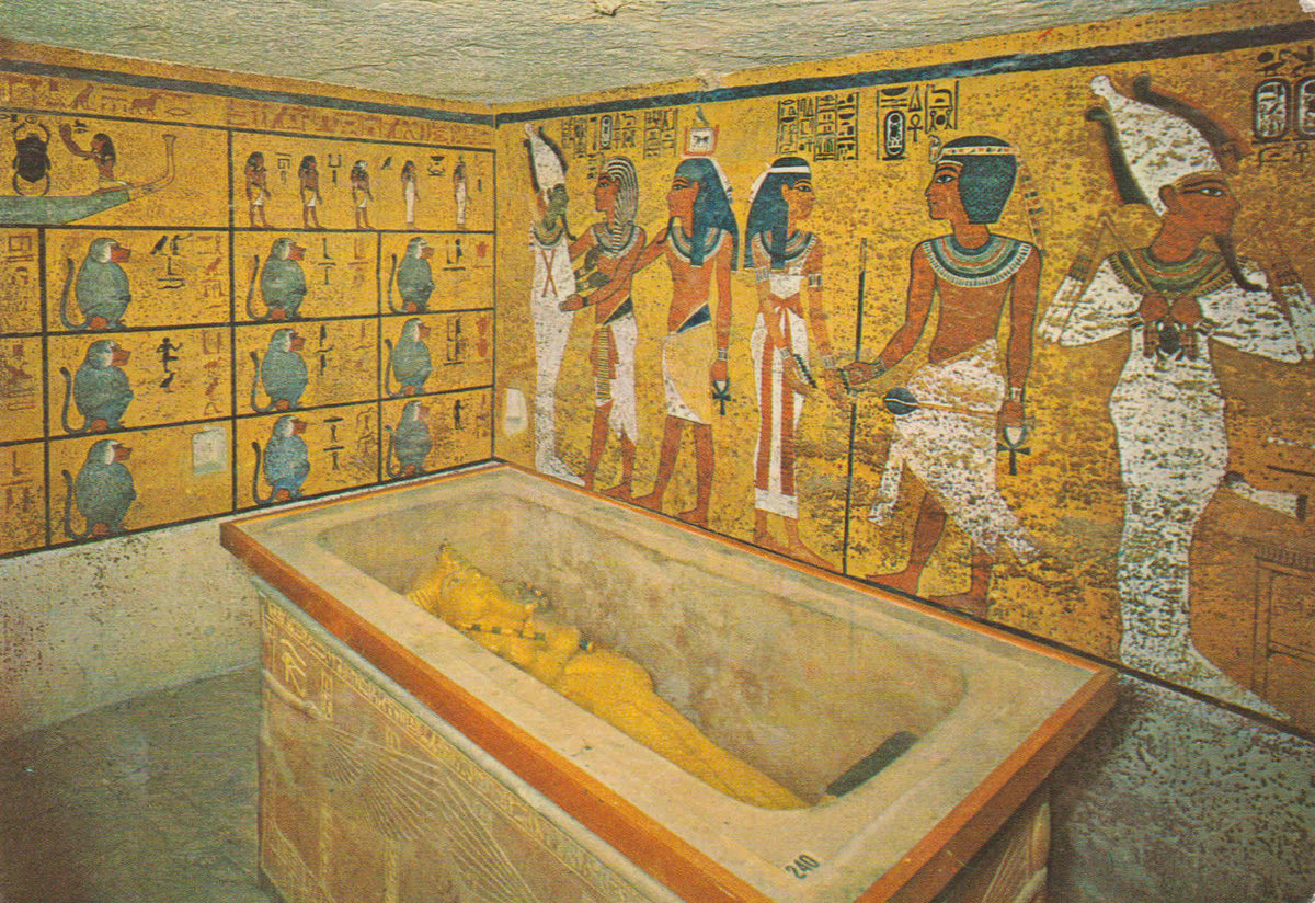 POSTAL 62578 : Tumba de Tut-Ankh Amun. Thebes. Egipto