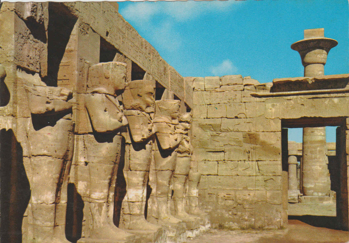 POSTAL 62581 : Rames Court en el templo de Amon-ra