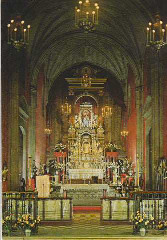 POSTAL 62593 : La Laguna interior de la iglesia de la concepcion. Tenerife. España