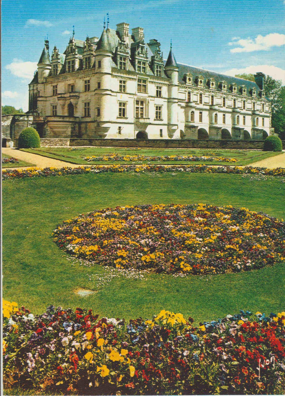 POSTAL 62607 : Castillo de Chenonceau.Arcueil. Francia