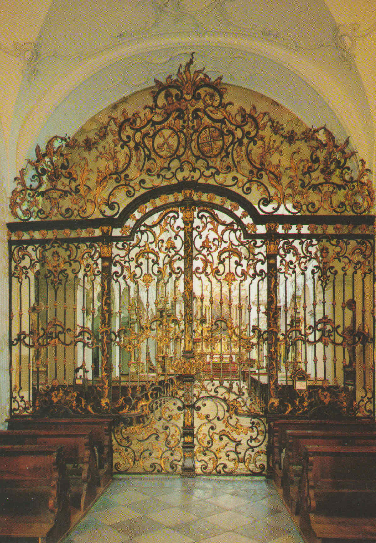 POSTAL 62612 : Rejilla Philipp Hinterseer. Luxenburgo. Luxenburgo.