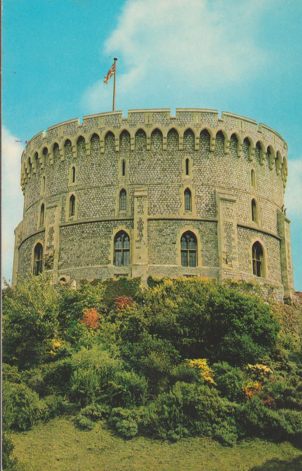 POSTAL 62613 : La torre redonda. Windsor. Inglaterra.