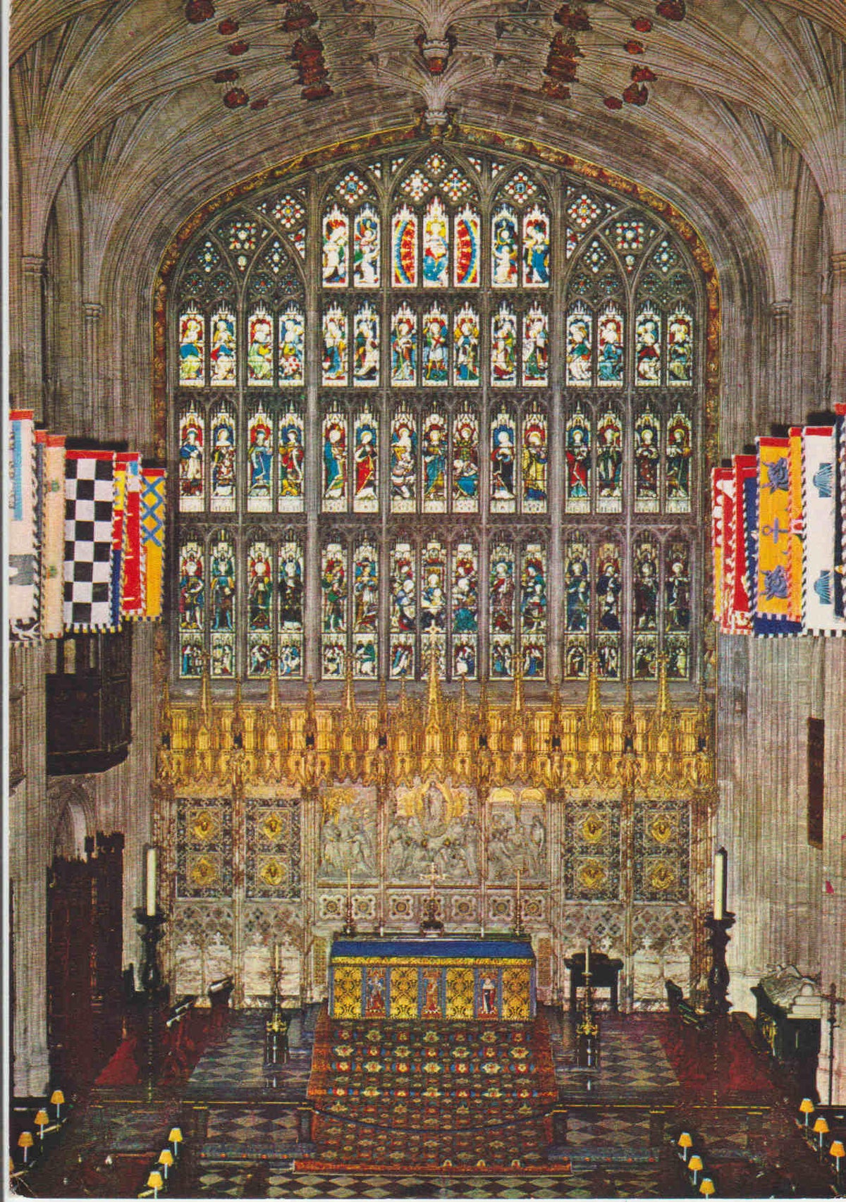 POSTAL 62614 : La capilla de St.George. Windsor. Inglaterra