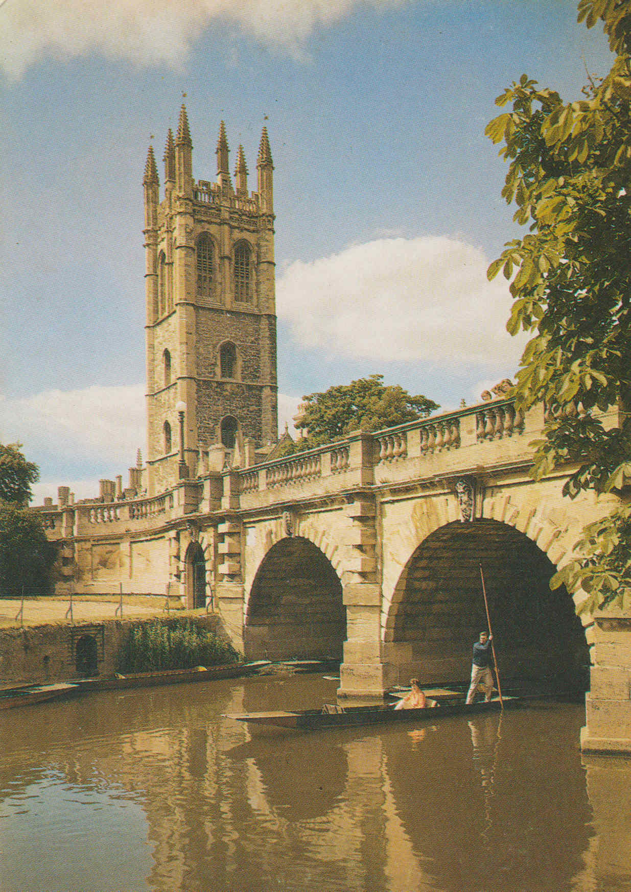 POSTAL 62616 : Magdalen college. Oxford. Inglaterra