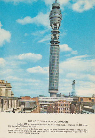 POSTAL 62617 : Torre G.P.O Londres. Inglaterra