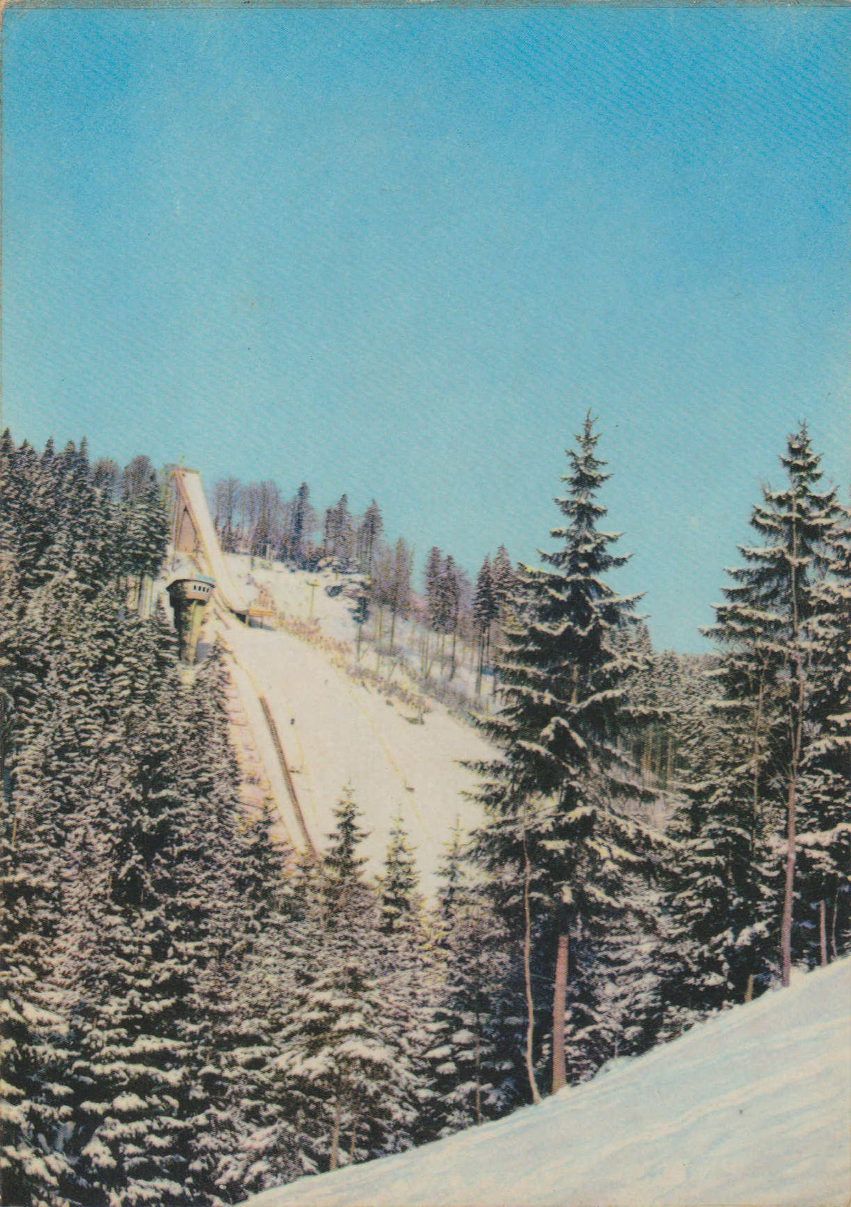 POSTAL 62632 : Gran “Aschbergschanze”.Sachsen. Alemania