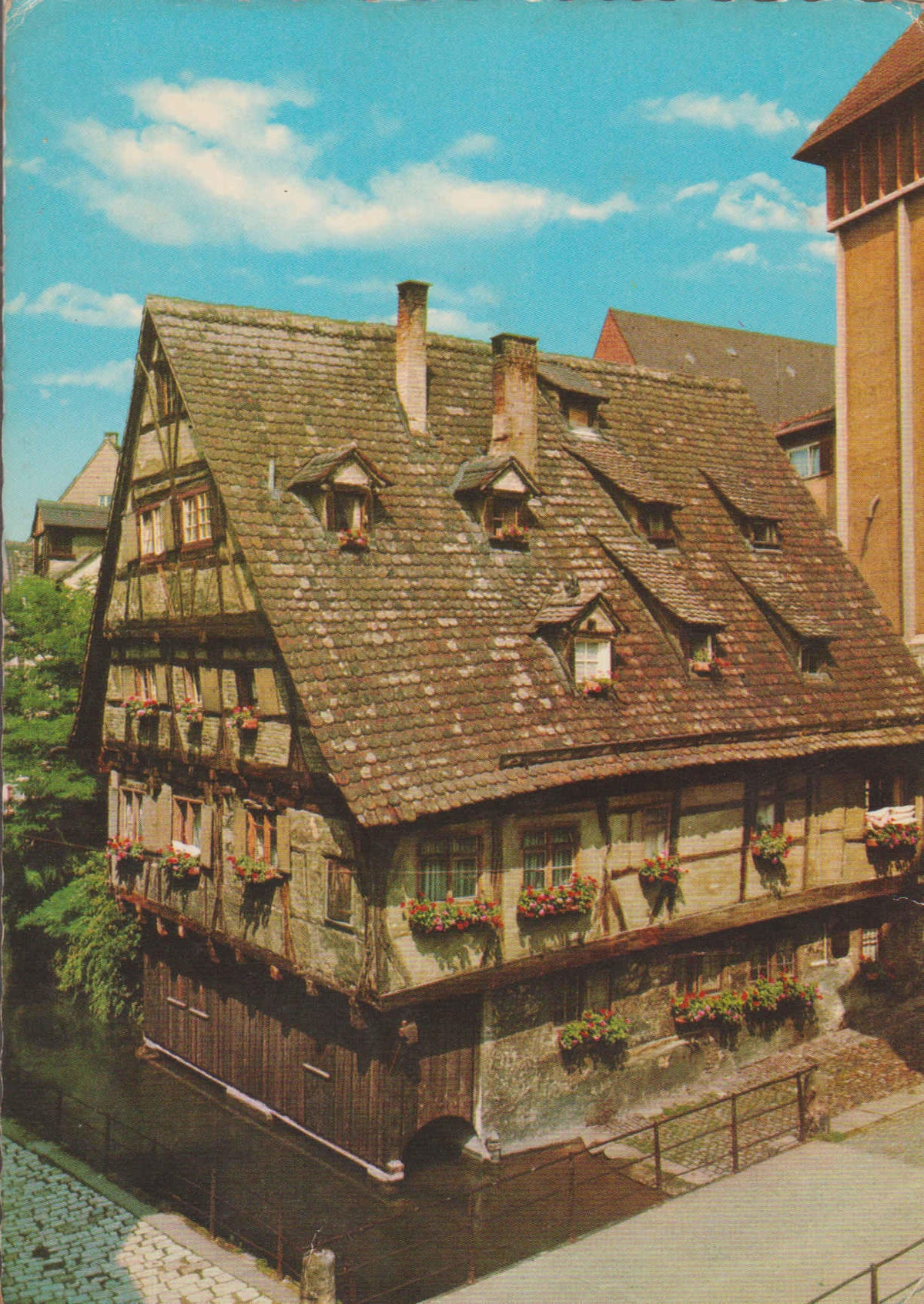 POSTAL 62634 : Casa Torcida Blau.Sopot. Polonia