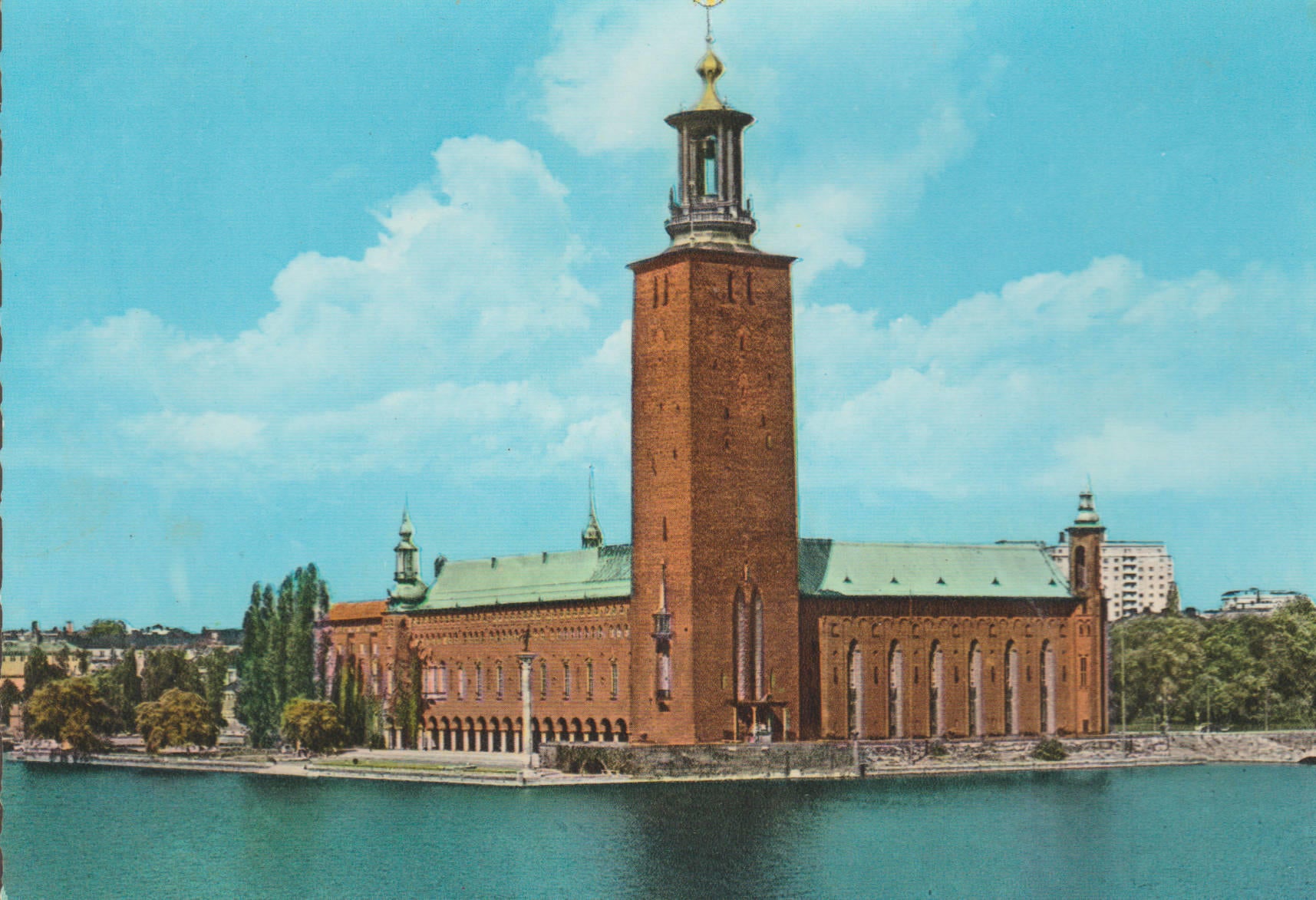 POSTAL 62644 : Ayuntamiento de Stockolmo. Suecia
