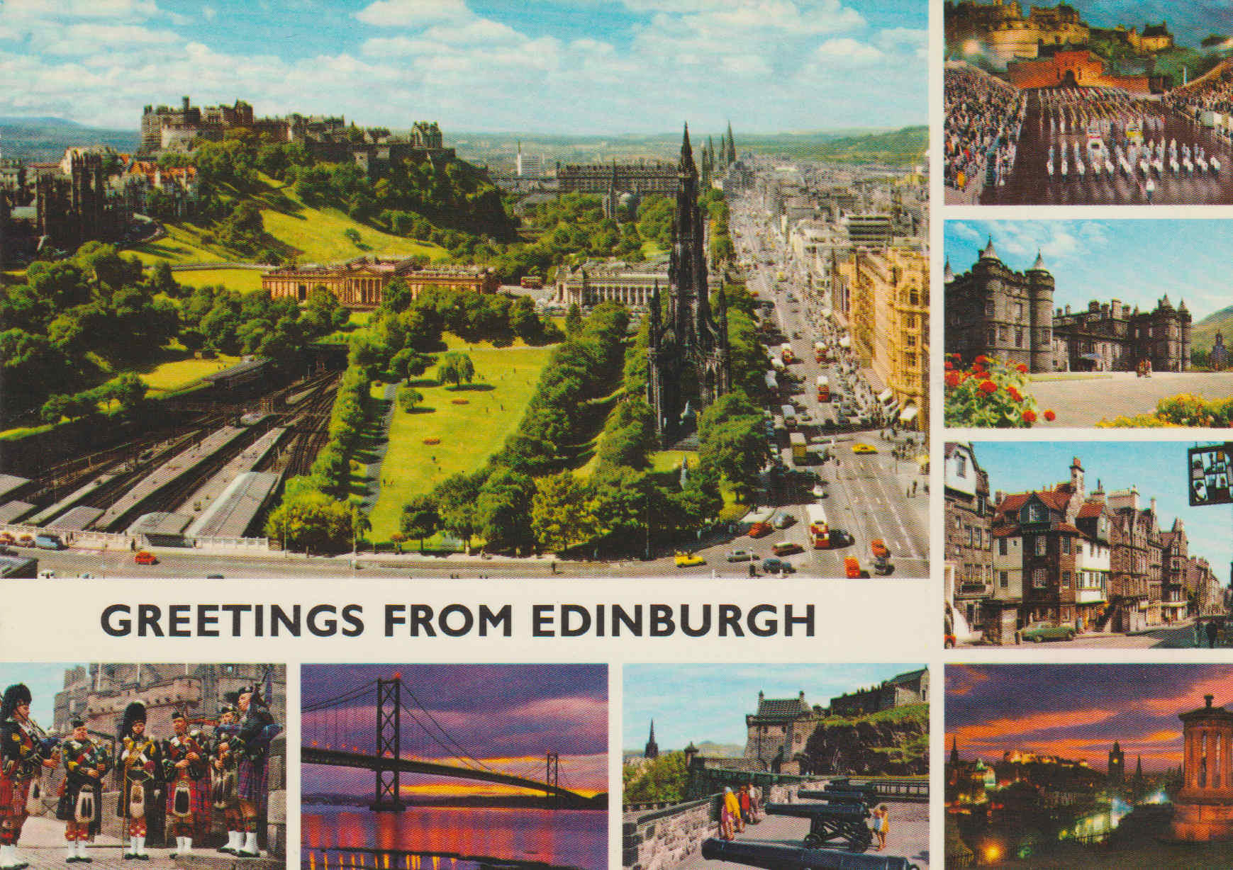 POSTAL 62646 : Ciudad de Edinburgh. Escocia