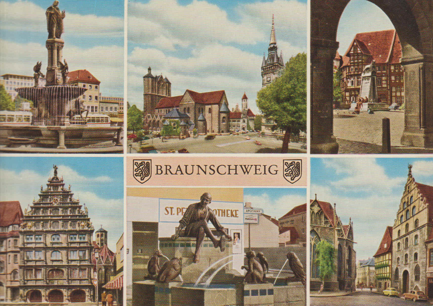 POSTAL 62648 : Ciudad de Braunschweig.Alemania