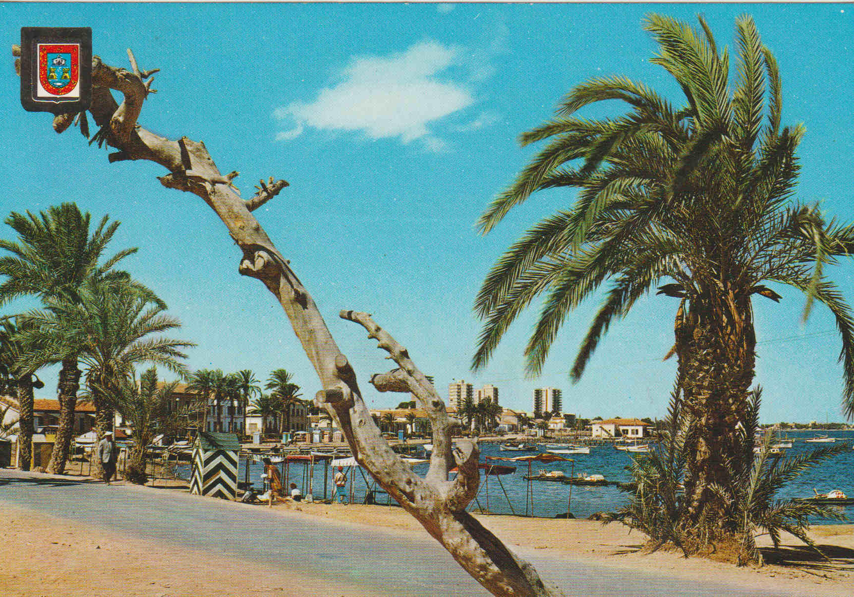 POSTAL 62663 : Santiago de la Rivera. Atracadero de pescadores.Valencia. España