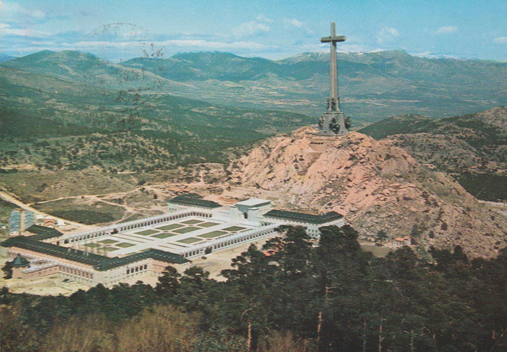 POSTAL 62672 : Cuelgamuros. Valle de los Caidos. Madrid. España