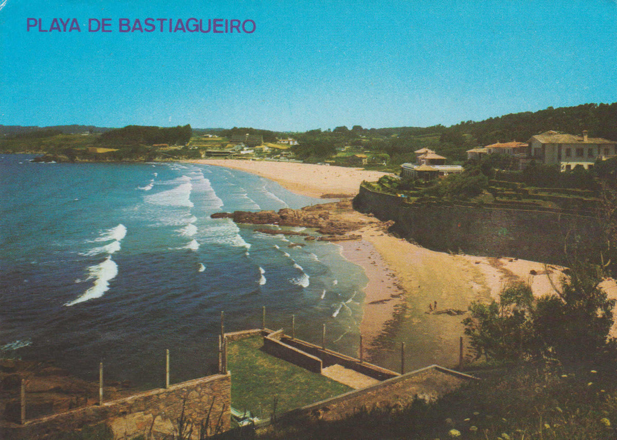 POSTAL 62693 : La Coruña. Playa de Bastiagueiro