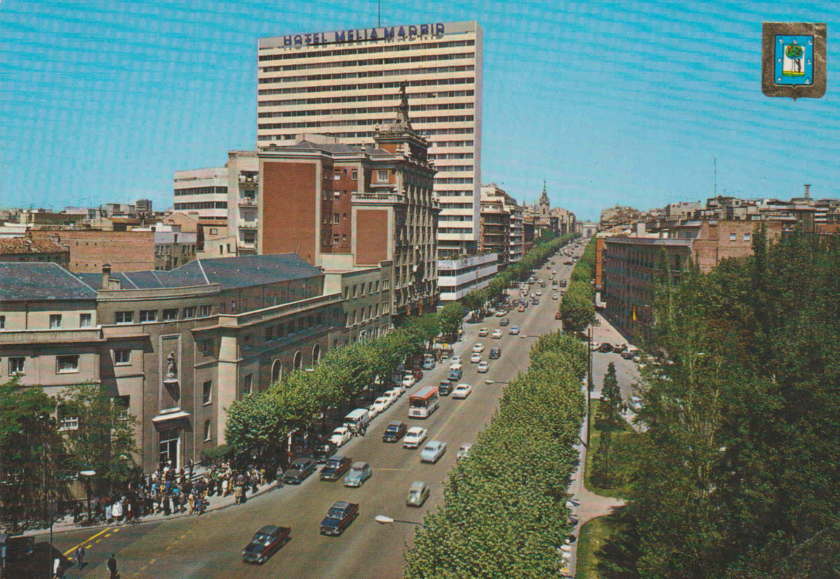 POSTAL 62701 : Madrid. Hotel Melia. Calle Princesa