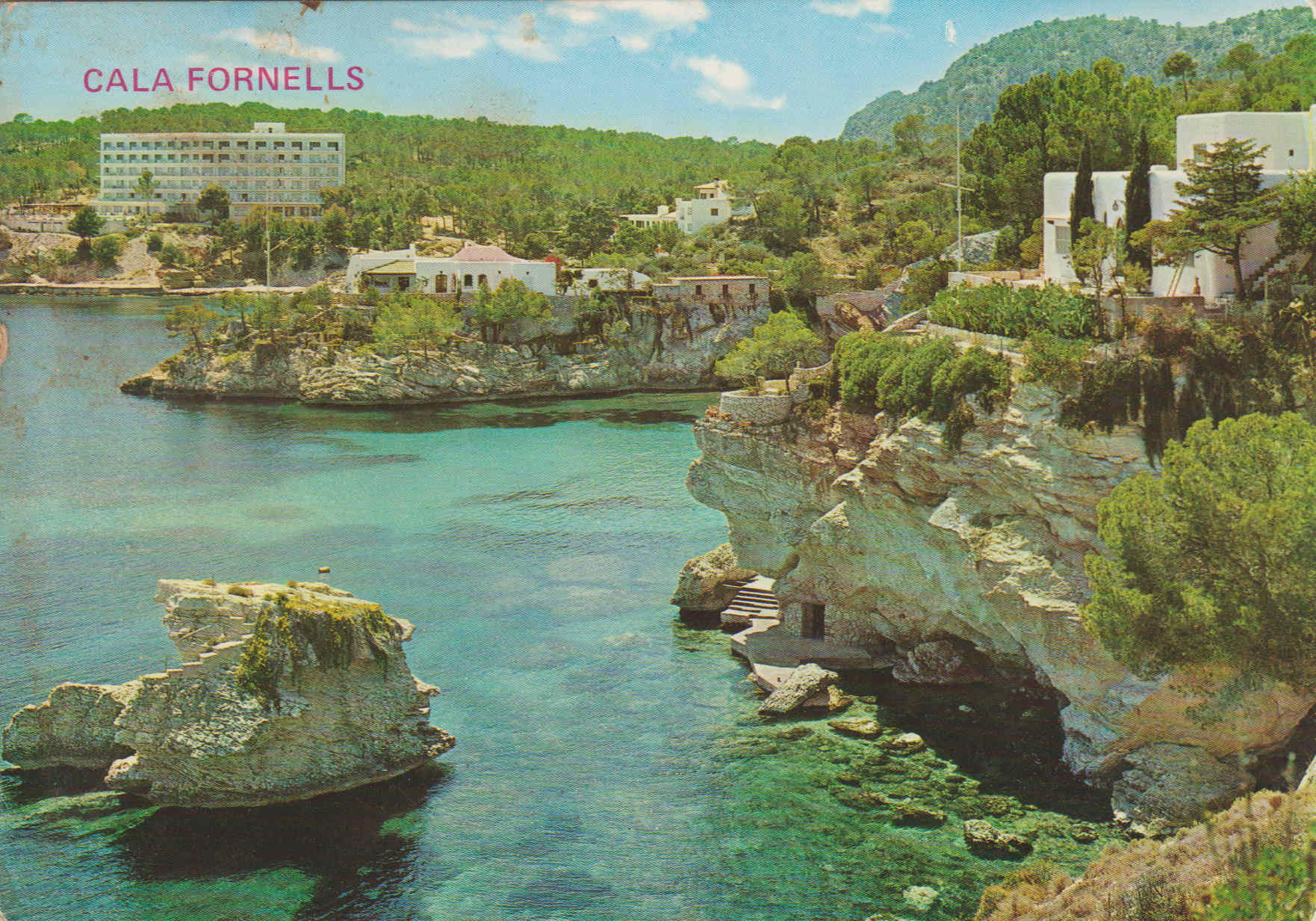 POSTAL 62709 : Mallorca. Cala Fornells. España. Vista parcial.