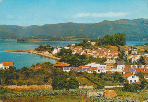 POSTAL 62713 : La Coruña. Santa Marta de Ortiguiera. España