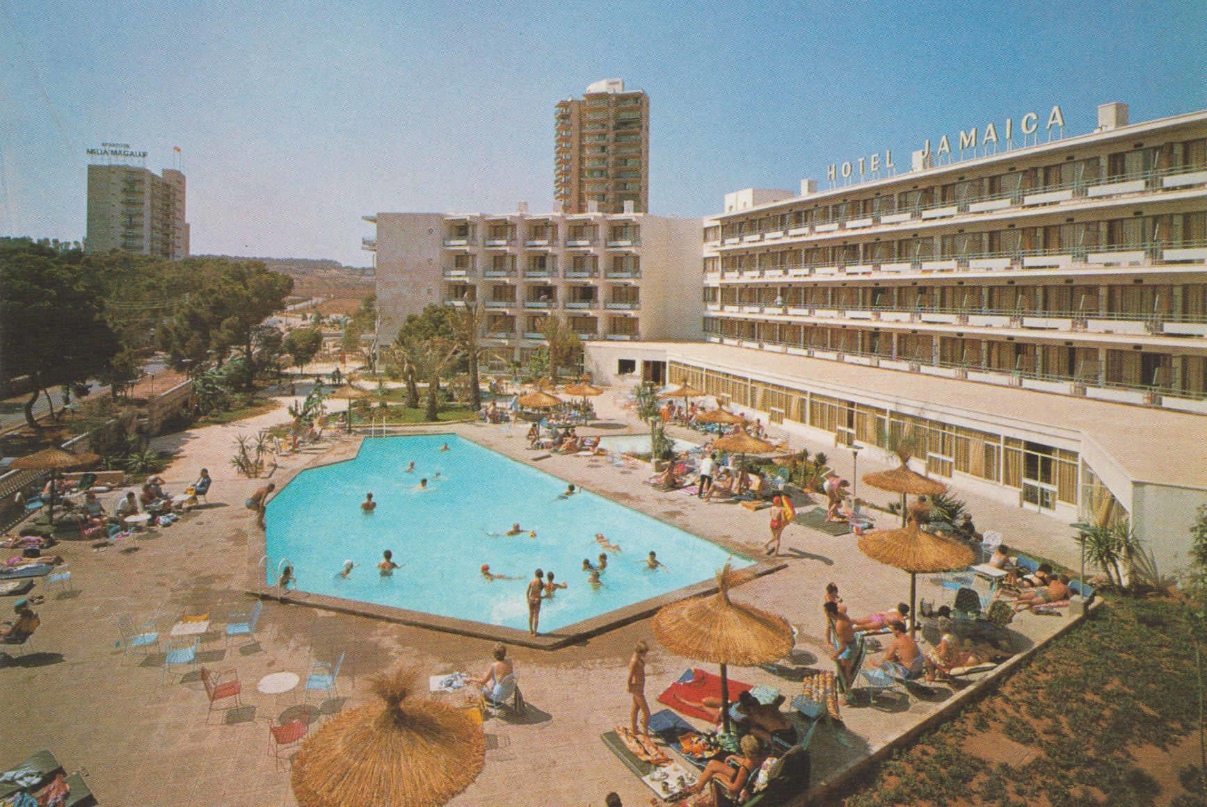 POSTAL 62727 : Mallorca. Hotel Jamaica. Magaluf. España