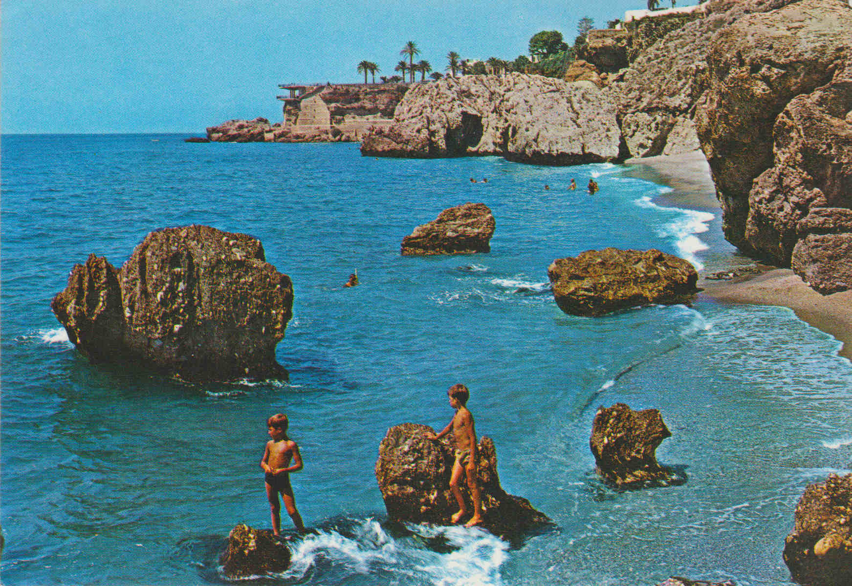 POSTAL 62736 : Nerja. Costa del Sol. Bello rincon. España