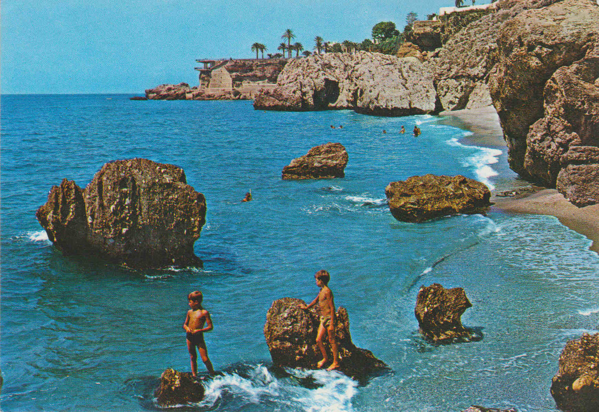 POSTAL 62736 : Nerja. Costa del Sol. Bello rincon. España