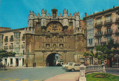 POSTAL 62739 : Burgos. Arco de Santa Maria. España