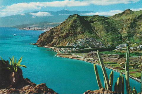 POSTAL 62747 : Tenerife. La Playa de las Teresitas. España