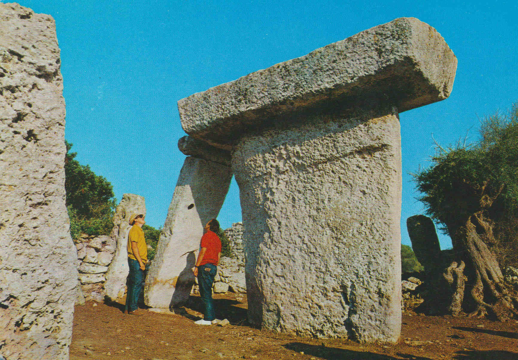 POSTAL 62749 : Mahon. Mallorca. Taula de Talati. España