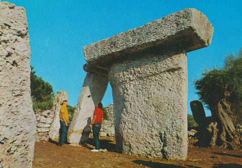 POSTAL 62749 : Mahon. Mallorca. Taula de Talati. España