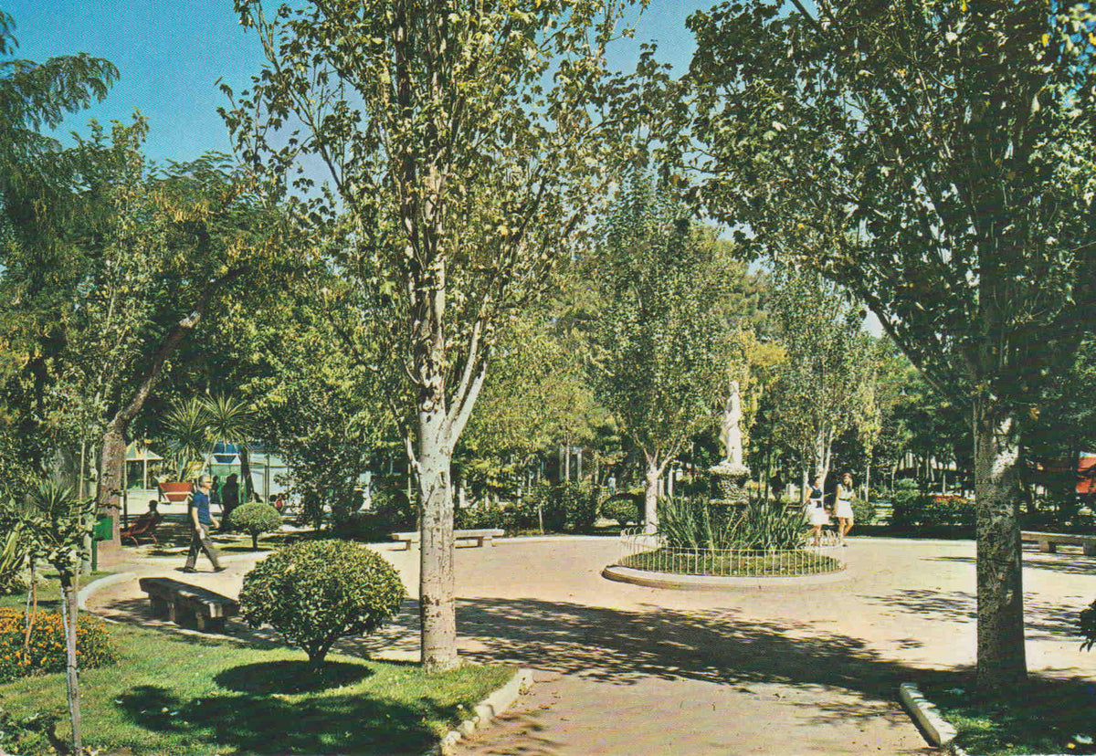 POSTAL 62752 : Guadalajara. Parque del Calvo Sotelo. Jardines. España