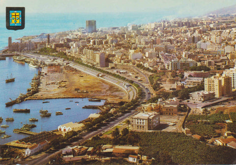 POSTAL 62755 : Santa cruz de Tenerife. Vista Panoramica. España