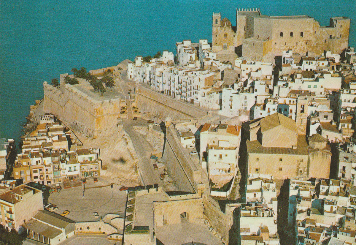 POSTAL 62763 : Castellon. Peñiscola. Vista Aerea. España