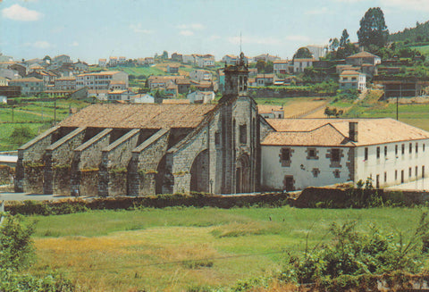 POSTAL 62771 : Santiago de Compostela. Colegiata de Sar. España