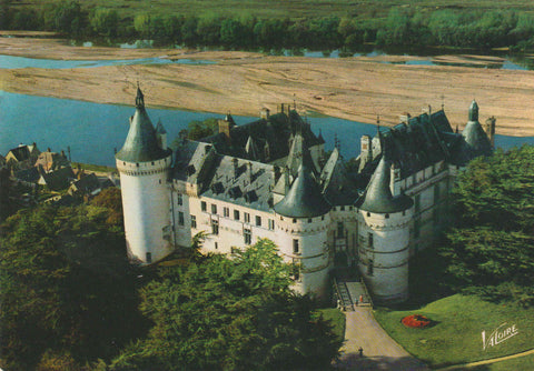 POSTAL 62777 : Las Maravillas de val de Loire. Choumont sur de Loire. Francia