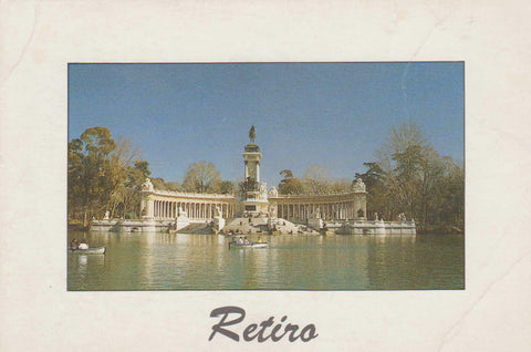POSTAL 62789 : Madrid. Parque del Retiro. España