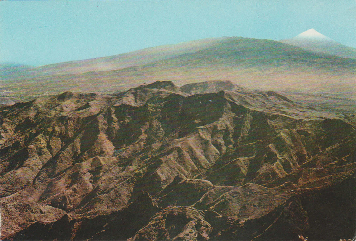POSTAL 62806 : Tenerife. El teide desde el Pico del Ingles. España