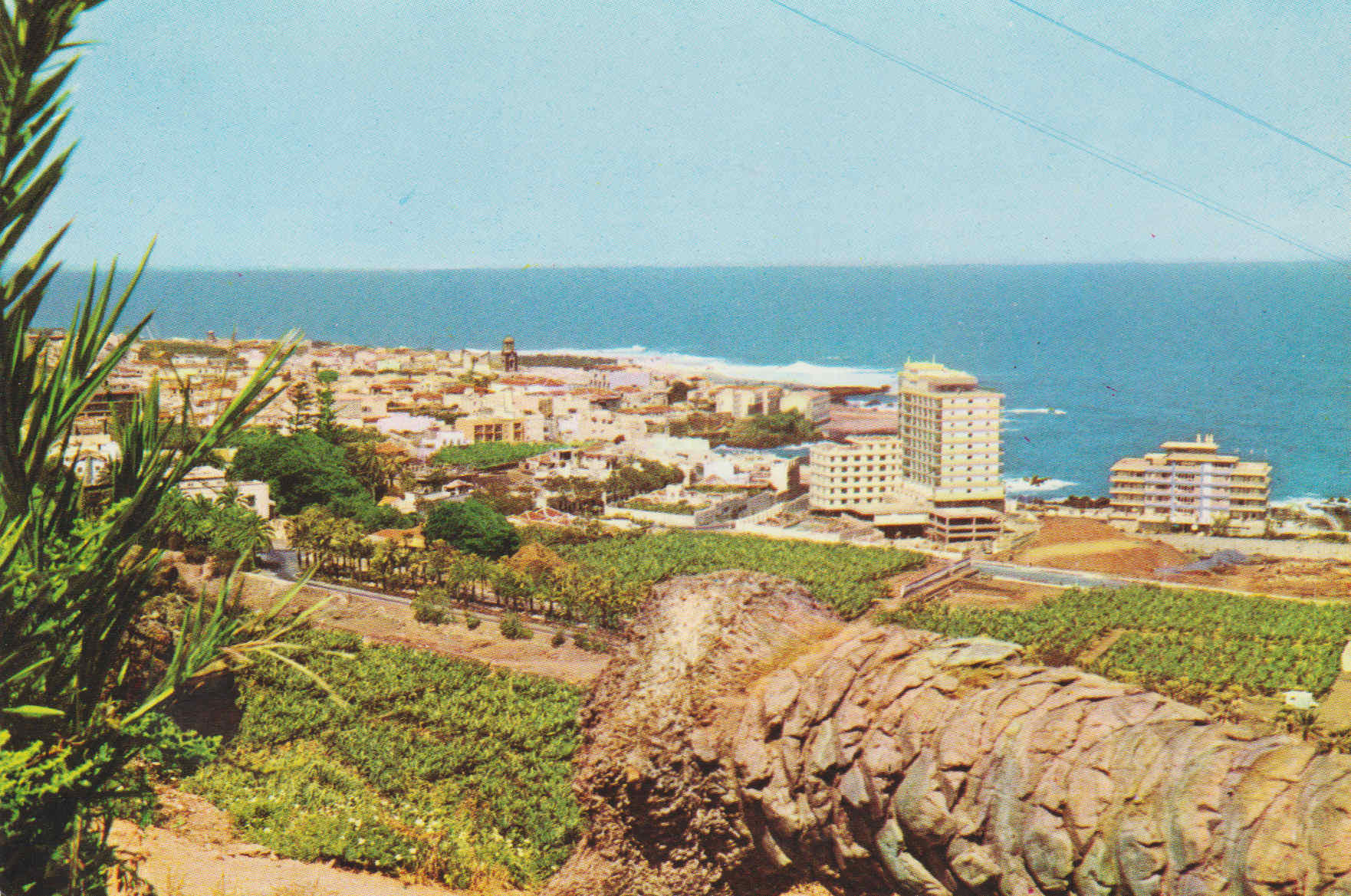 POSTAL 62810 : Tenerife. Puerto de la cruz. Vista Parcial. España