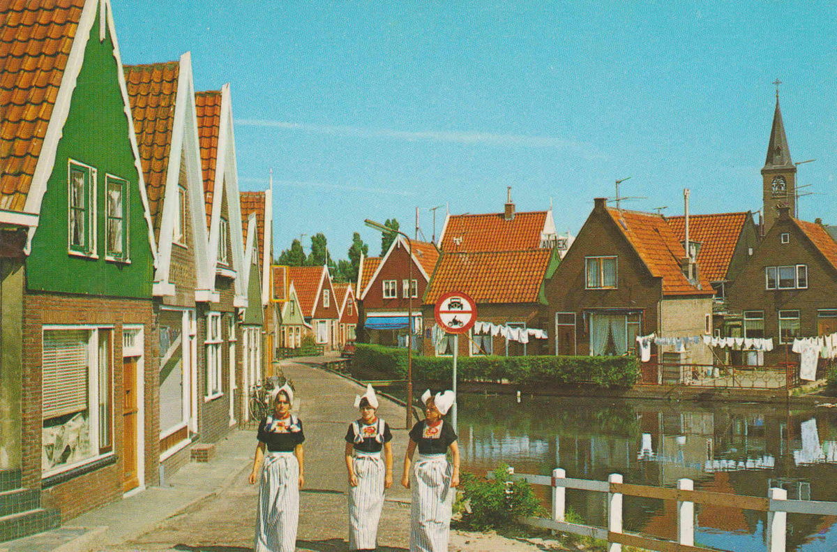 POSTAL 62813 : Volendam. Holanda.