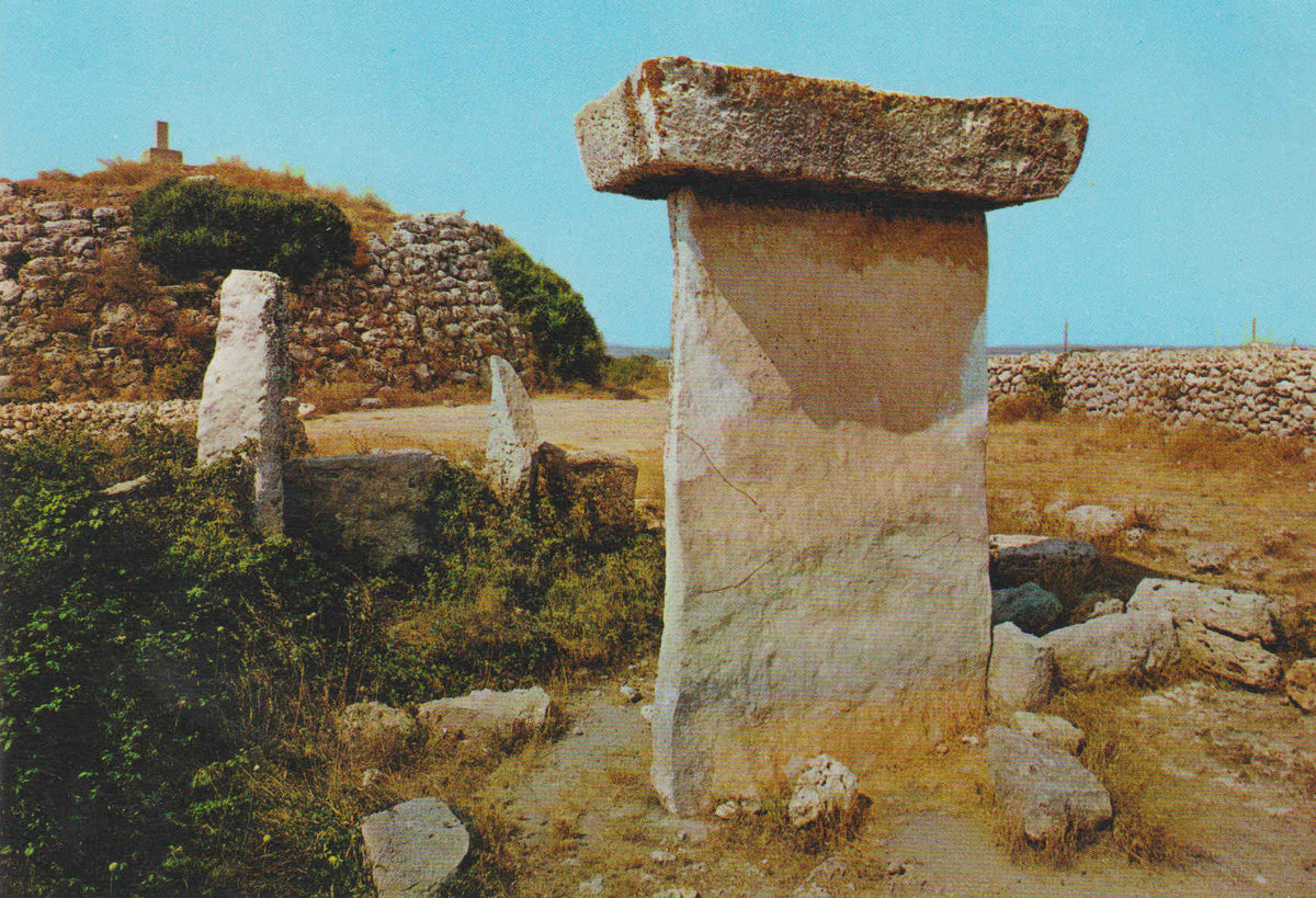 POSTAL 62843 : Menorca. Taula y Talayot de Trepuco. España