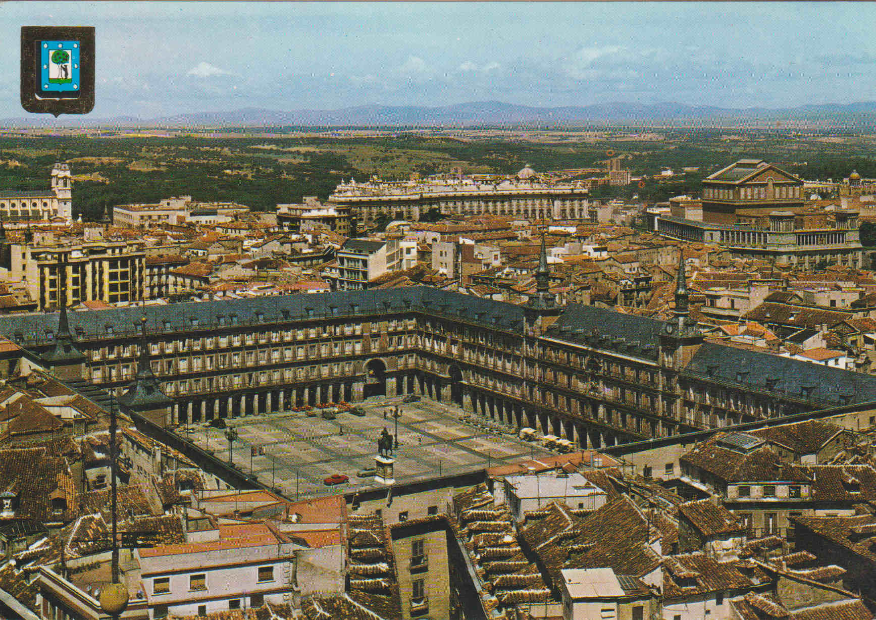 POSTAL 62858 : Madrid. Plaza Mayor. España