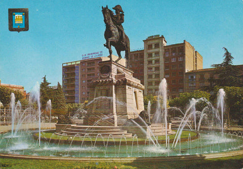 POSTAL 62863 : Logroño. Estatua del general Espartero. España