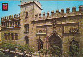 POSTAL 62879 : Valencia. La Lonja. Fachada. España