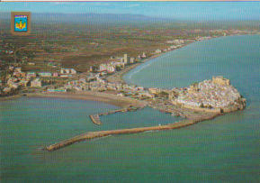 POSTAL 62881 : Castellon. Peñiscola. Vista Aerea. España