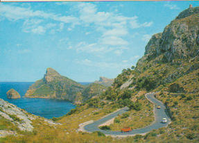 POSTAL 62883 : Mallorca. Formentor -Es Colomer- España