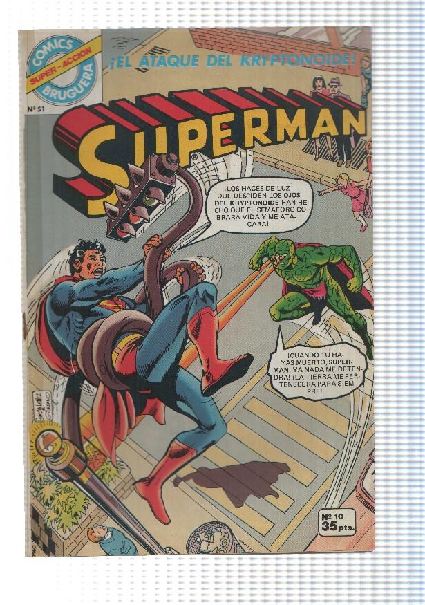 Bruguera: Superman num 10, Super-Accion - El Ataque  del Kryptonoide